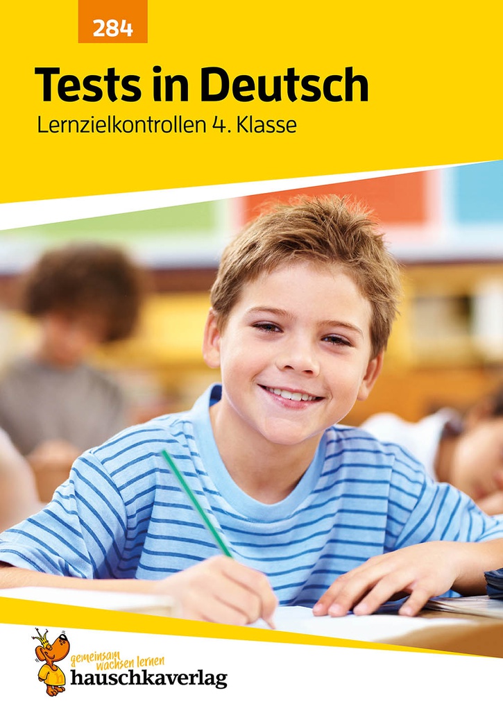 Übungsheft mit Tests in Deutsch 4. Klasse