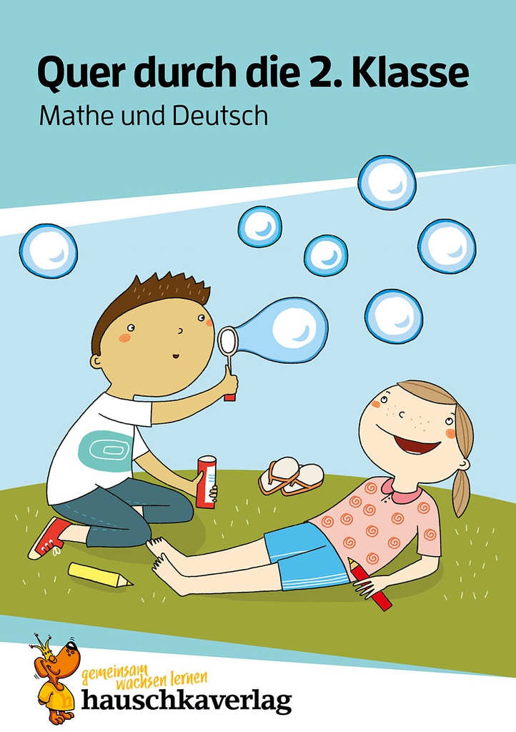 Mathe und Deutsch 2. Klasse Übungsblock