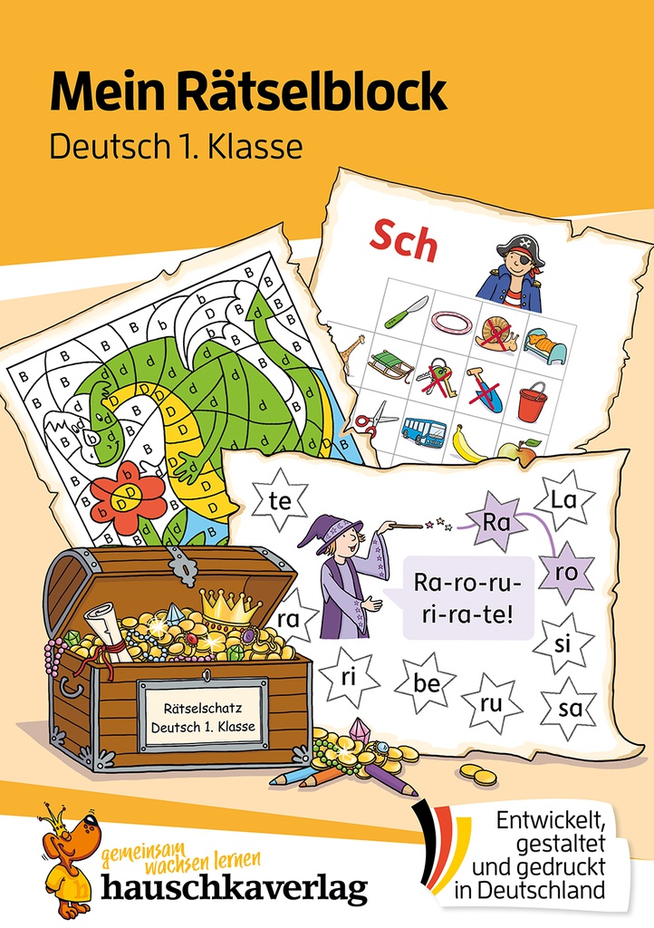 Mein Rätselblock Deutsch 1. Klasse